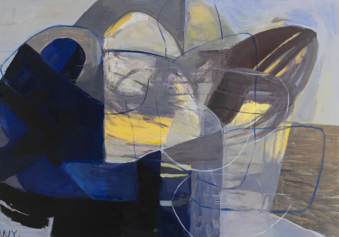 重拾-系列A-01布面丙烯200 x 150 cm