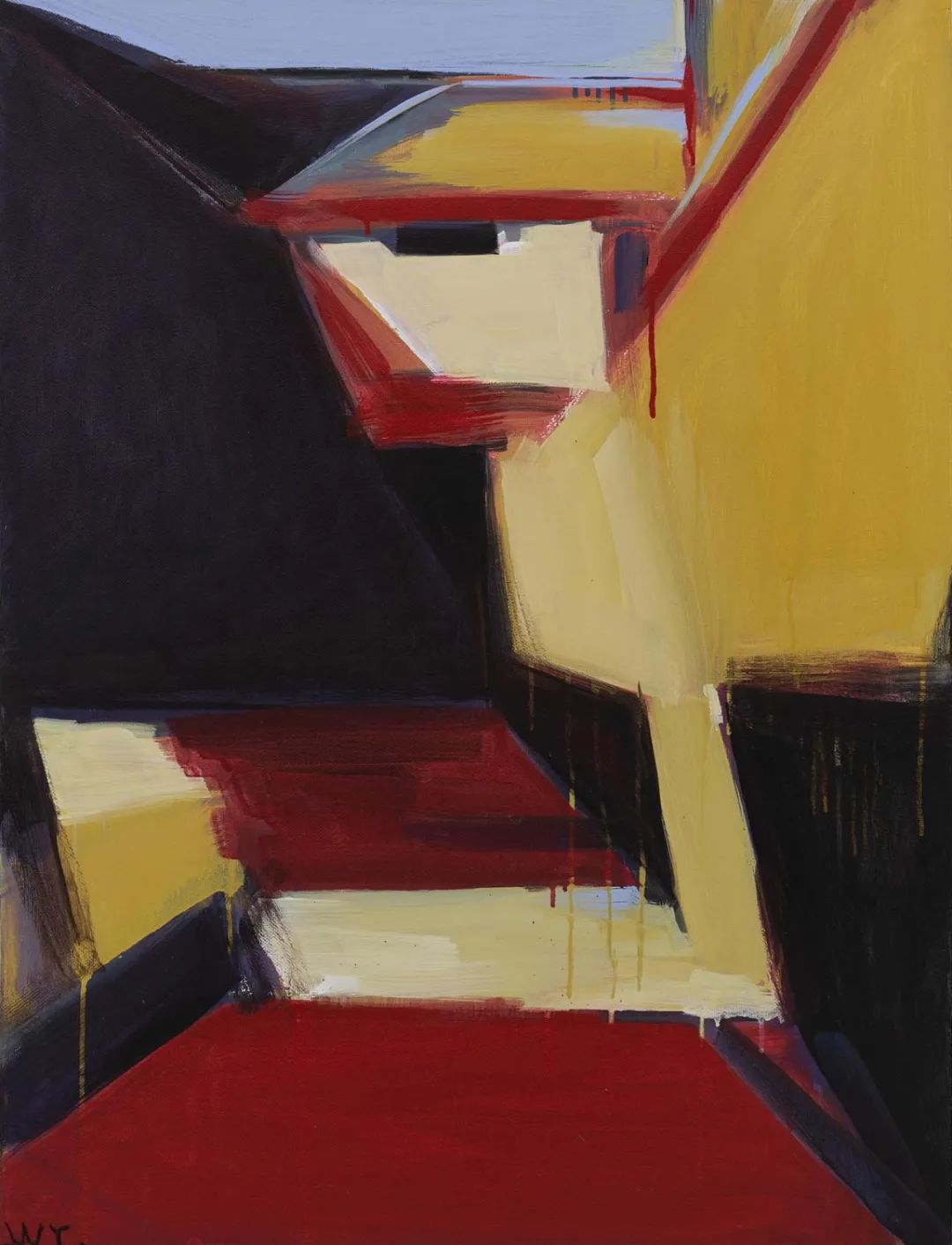 重拾-系列A-08布面丙烯76 x 100 cm