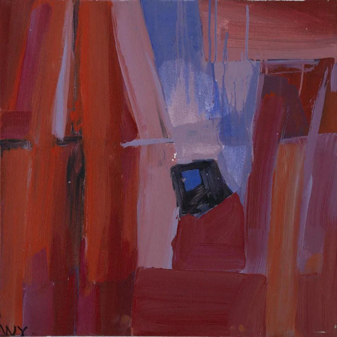 重拾-系列A-12布面丙烯60 x 60 cm