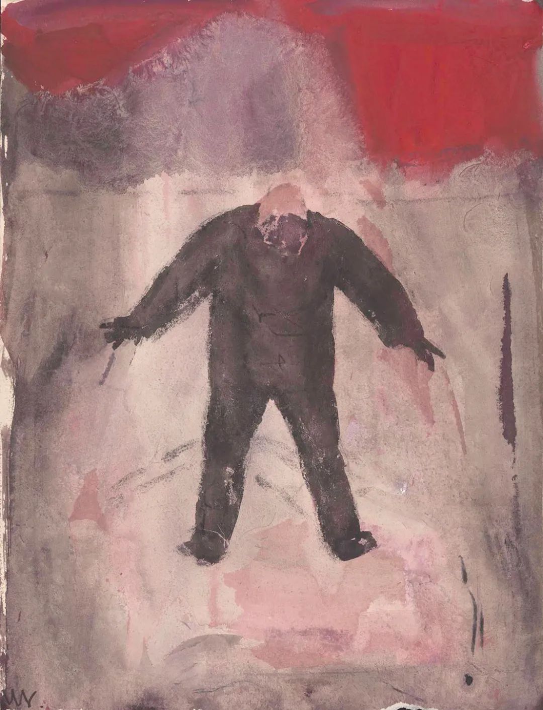 重拾-系列B-13紙面綜合材料外框尺寸60 x 60 cm
