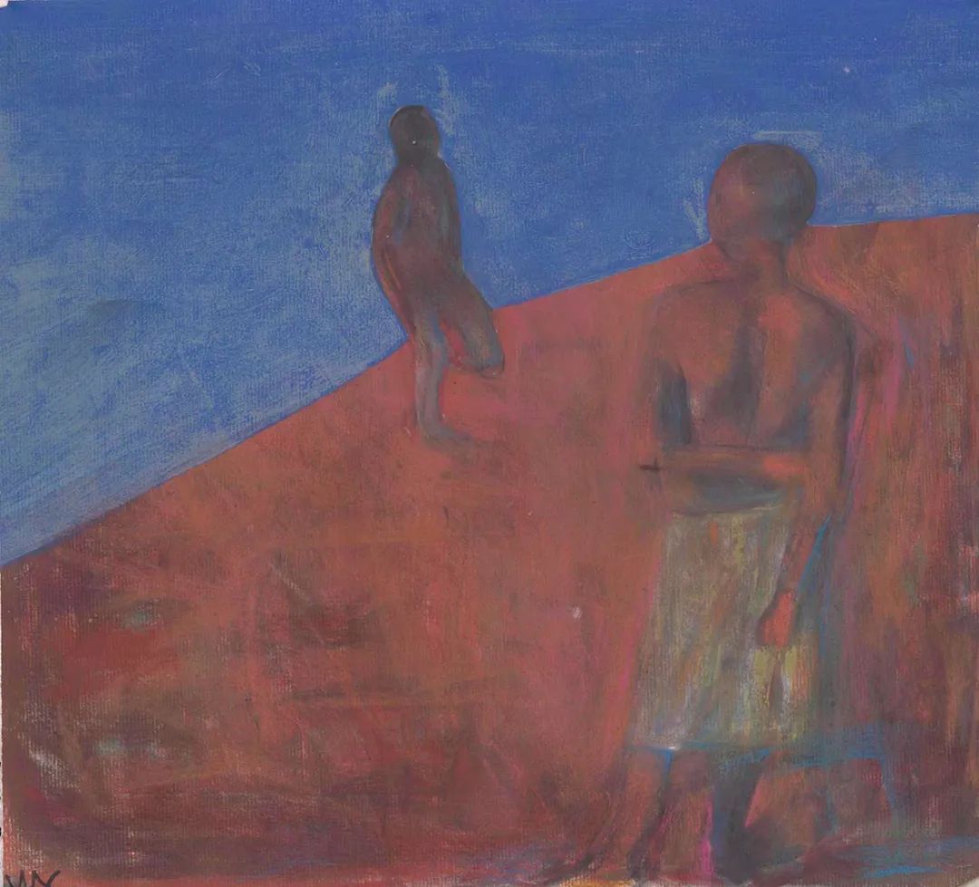 重拾-系列B-16紙面綜合材料外框尺寸60 x 60 cm
